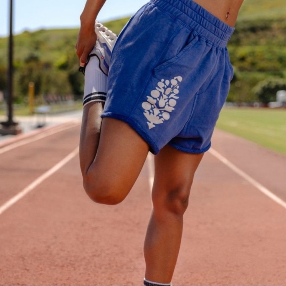NWT Free People Movement All Star logo shorts